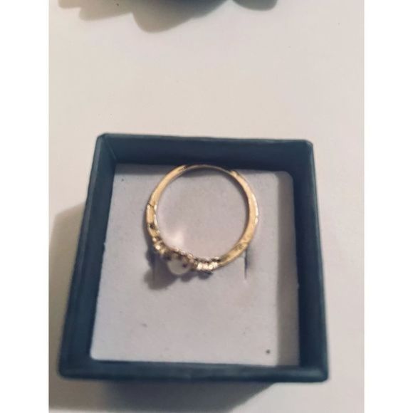 GOLD OPAL BOHO TWIST RING - Picture 5 of 5